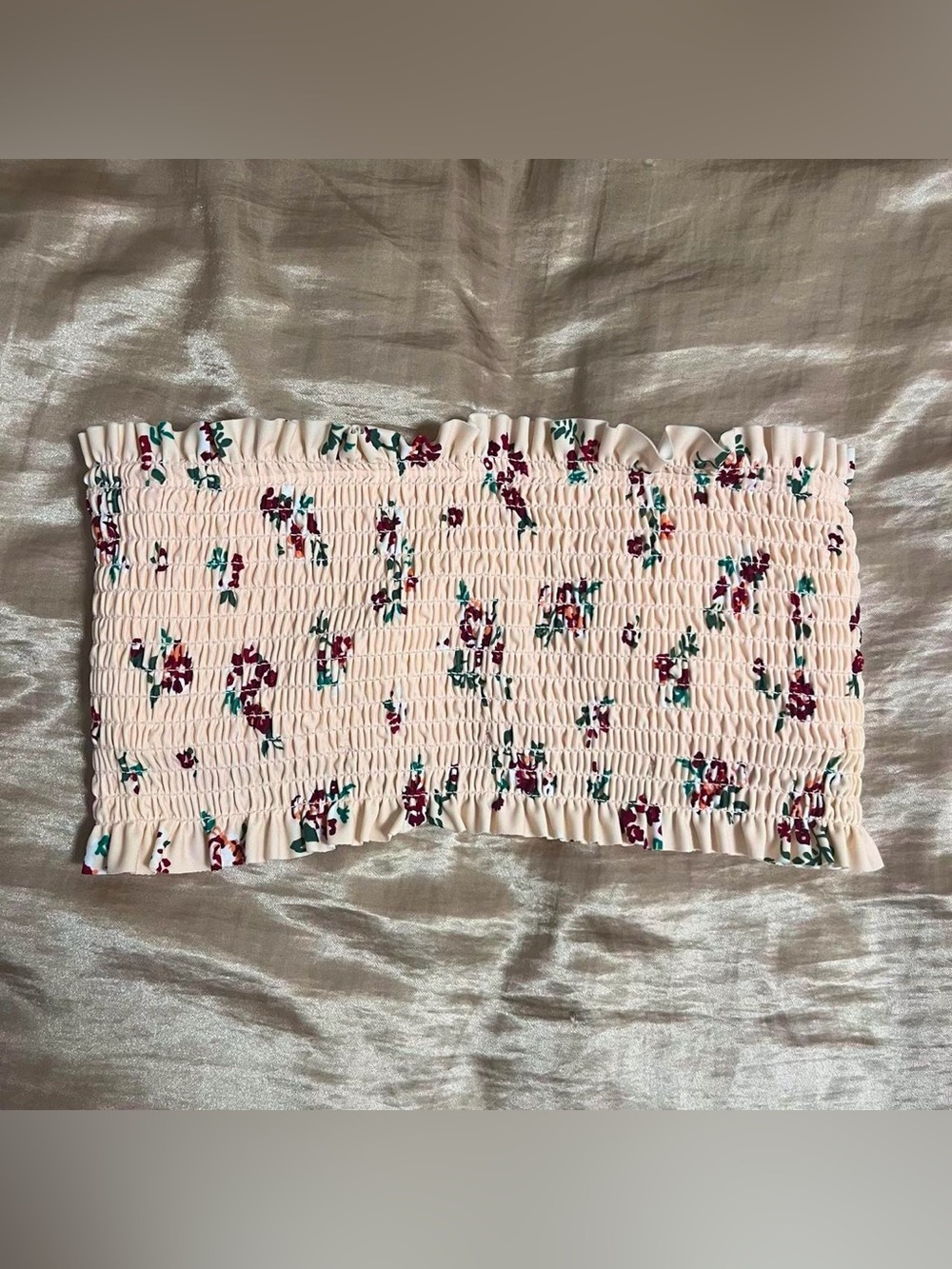 ੈ✩‧₊˚ ruched target swim suit top